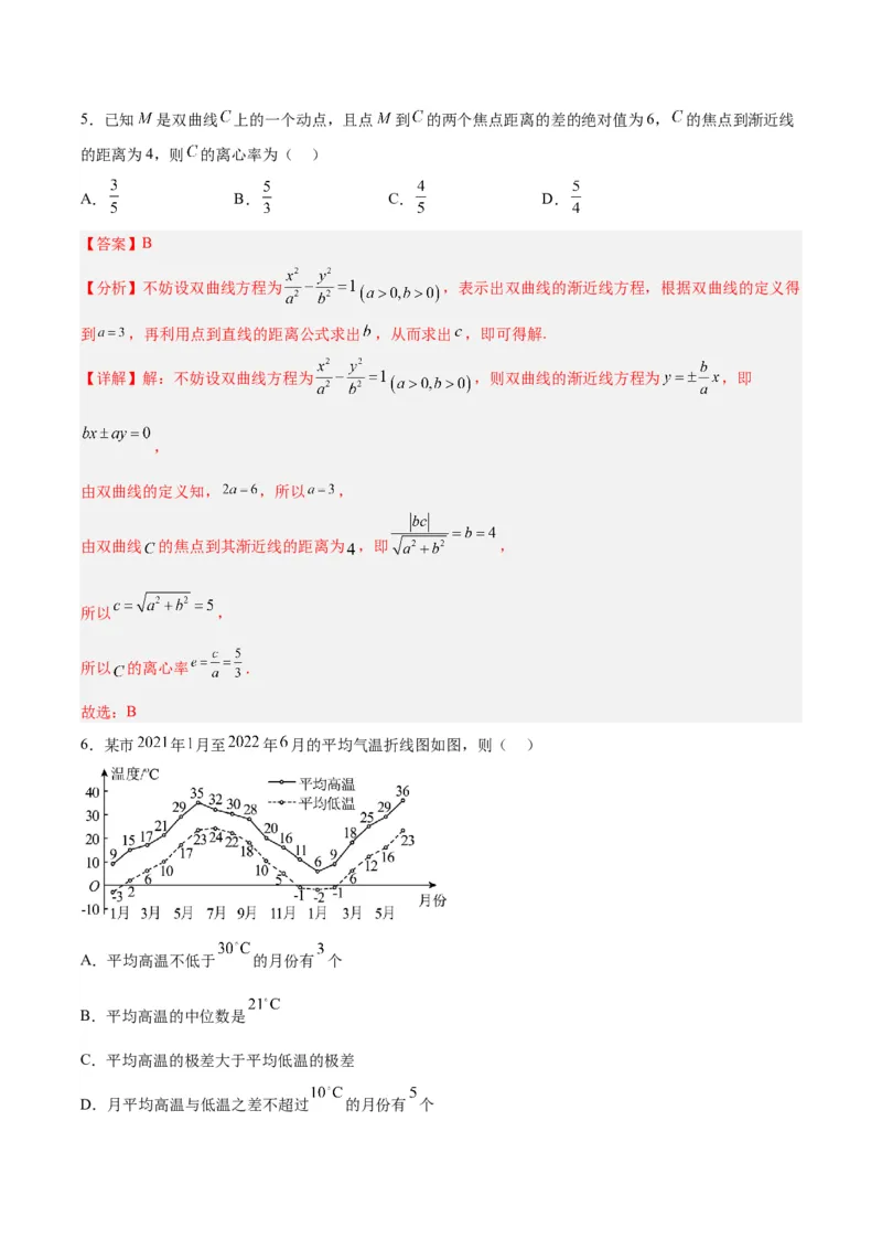 2023年高考押题预测卷01（甲卷文科）（全解全析）_2.2025数学总复习_2023年新高考资料_42023年高考数学押题预测卷