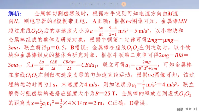 2025版高考物理二轮复习配套课件第一部分专题四电路和电磁感应第11讲电磁感应规律及其应用_4.2025物理总复习_2025年新高考资料_二轮复习_2025高考物理二轮复习配套课件