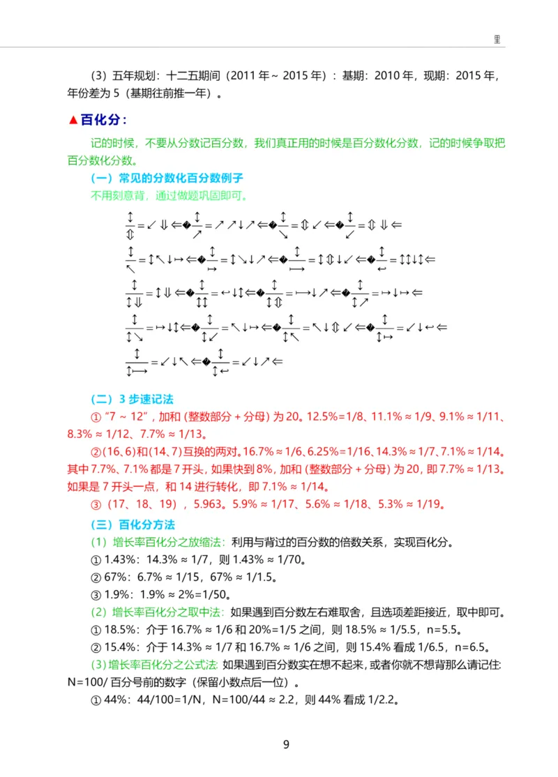 三色笔记-理_26事业职测+综合_闲鱼2026事业单位职测+综合_1.职测资料包_01职测三色笔记