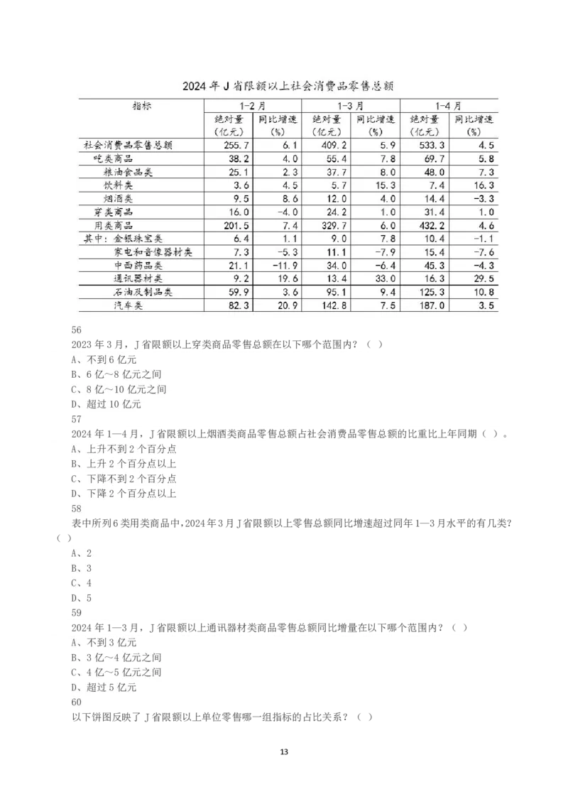 2025年3月29日全国事业单位联考C类《职业能力倾向测验》真题_26事业职测+综合_闲鱼2026事业单位职测+综合_1.职测资料包_03历年真题合集(15-25年)_C类职业能力测验15-25_题目