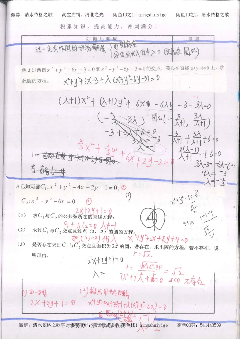 2.衡水中学高考积累与改错_高一数学（第2本）_87页_高中衡水学霸笔记_高中全部赠品_错题集高中九科_数学积累与改错