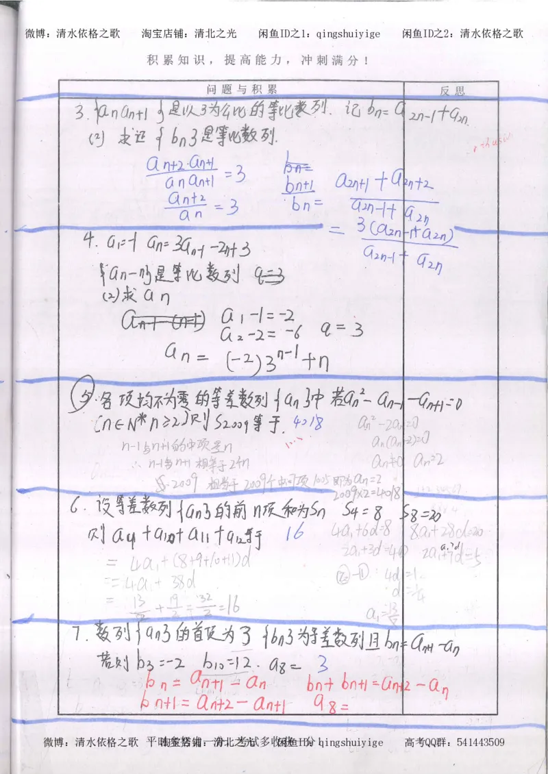 2.衡水中学高考积累与改错_高一数学（第2本）_87页_高中衡水学霸笔记_高中全部赠品_错题集高中九科_数学积累与改错