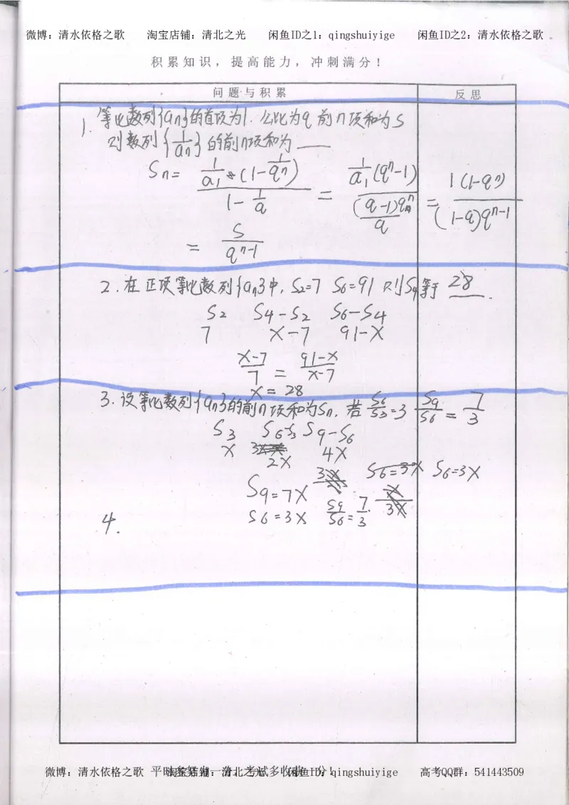 2.衡水中学高考积累与改错_高一数学（第2本）_87页_高中衡水学霸笔记_高中全部赠品_错题集高中九科_数学积累与改错