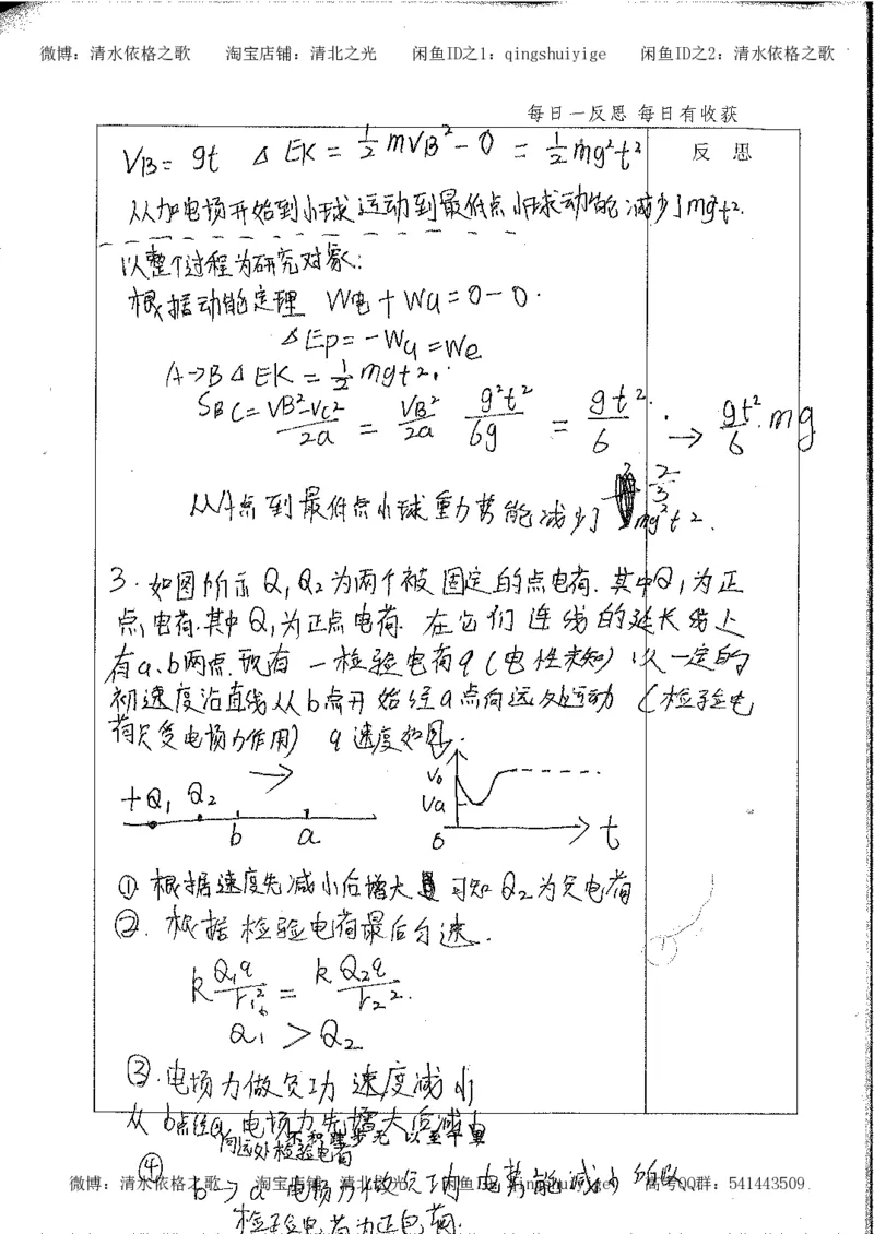 2.衡水中学高考积累与改错_高一物理（第2本）_76页_高中衡水学霸笔记_高中全部赠品_错题集高中九科_物理积累与改错