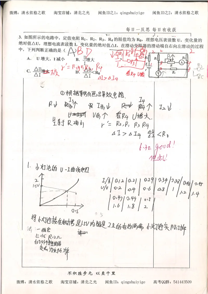 2.衡水中学高考积累与改错_高一物理（第2本）_76页_高中衡水学霸笔记_高中全部赠品_错题集高中九科_物理积累与改错