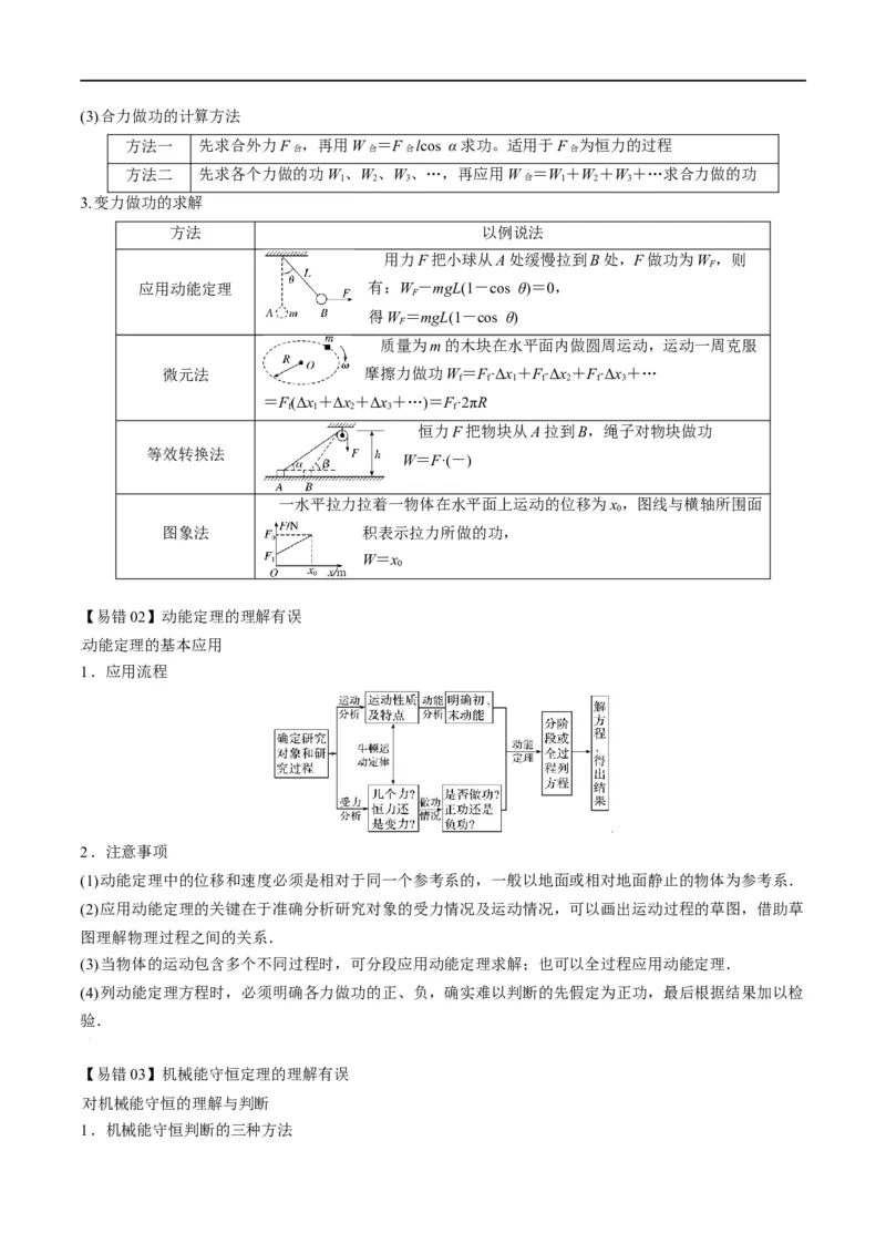专题07：机械能守恒定律(解析版)_4.2025物理总复习_赠品通用版（老高考）复习资料_二轮复习_2023年高考物理毕业班二轮热点题型归纳与变式演练（全国通用）