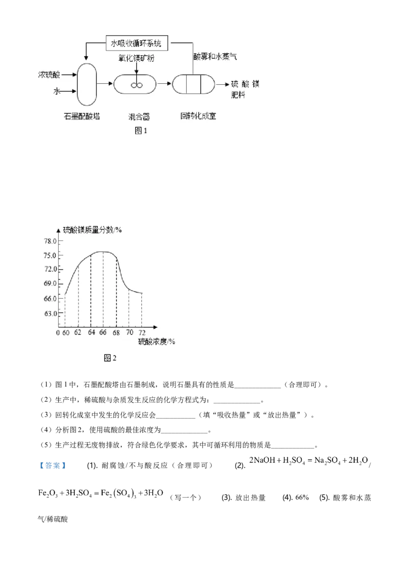 2020年山西省中考化学真题（解析卷）_❤山西历年中考真题_5.山西中考化学2008-2025