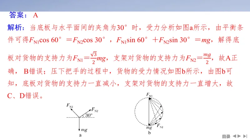 2025版高考物理二轮复习配套课件第一部分专题一力与运动第1讲力与物体的平衡_4.2025物理总复习_2025年新高考资料_二轮复习_2025高考物理二轮复习配套课件