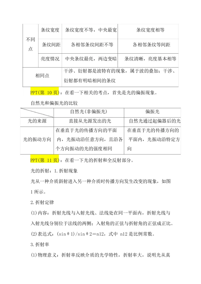 2.光（干涉、衍射、偏振、全反射）讲义（教师逐字稿）_4.2025物理总复习_2023年新高复习资料_专项复习_思维导图破解高中物理（导图+PPT课件+逐字稿）