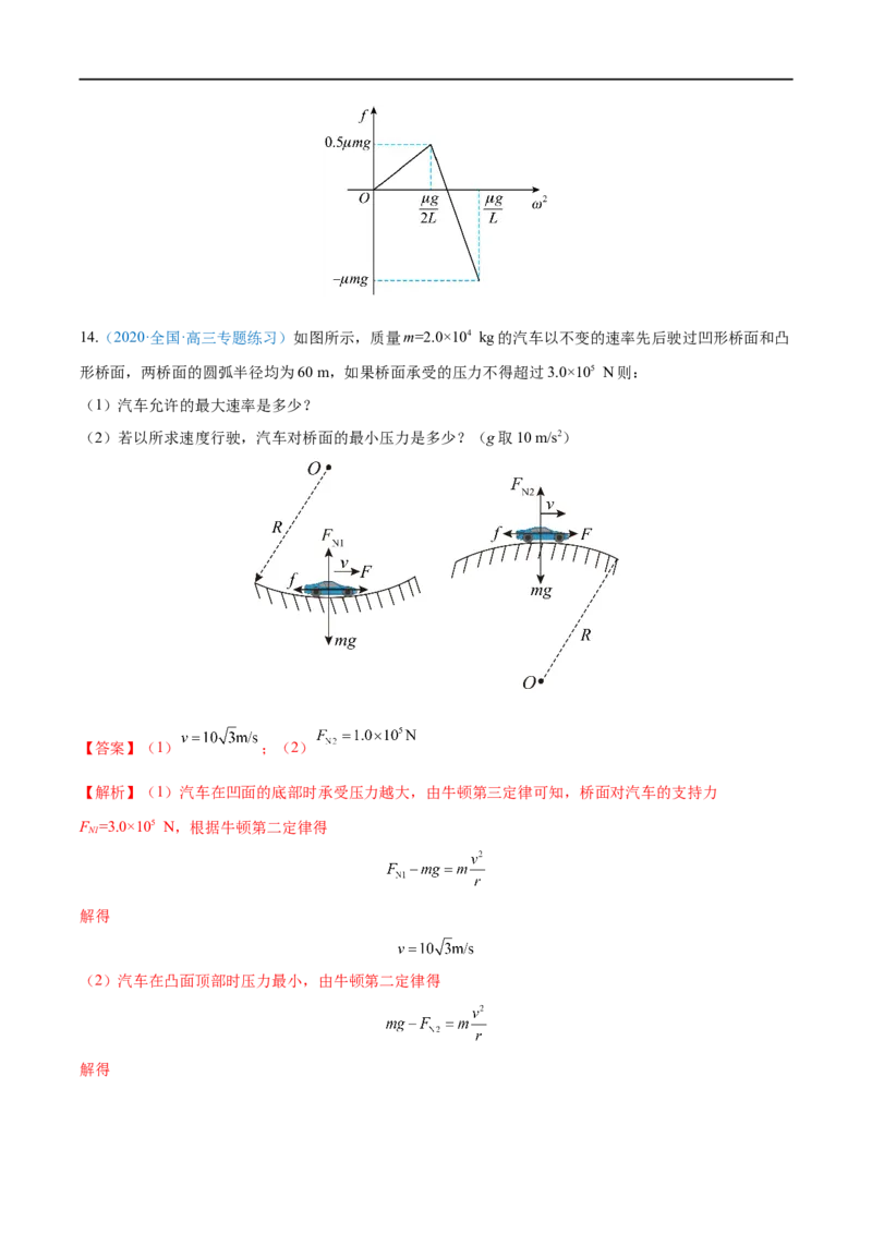 专题09圆周运动&mdash;&mdash;全攻略备战2023年高考物理一轮重难点复习（解析版）_4.2025物理总复习_2023年新高复习资料_一轮复习_全攻略备战2023年高考物理一轮重难点复习