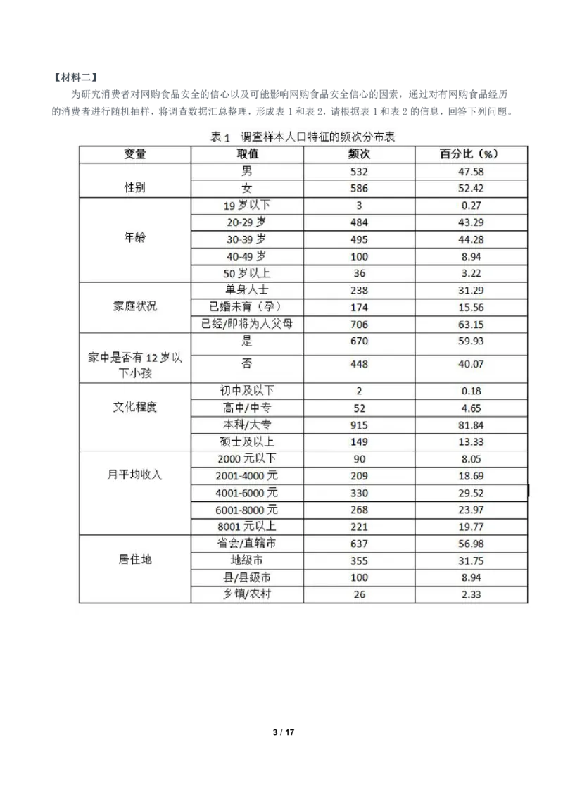 2024年11月2日全国事业单位联考C类《综合应用能力》题及参考答案_26事业职测+综合_闲鱼2026事业单位职测+综合_职测+综合真题合集ABCDE_C类-自然科学_C类综合应用能力15-25下