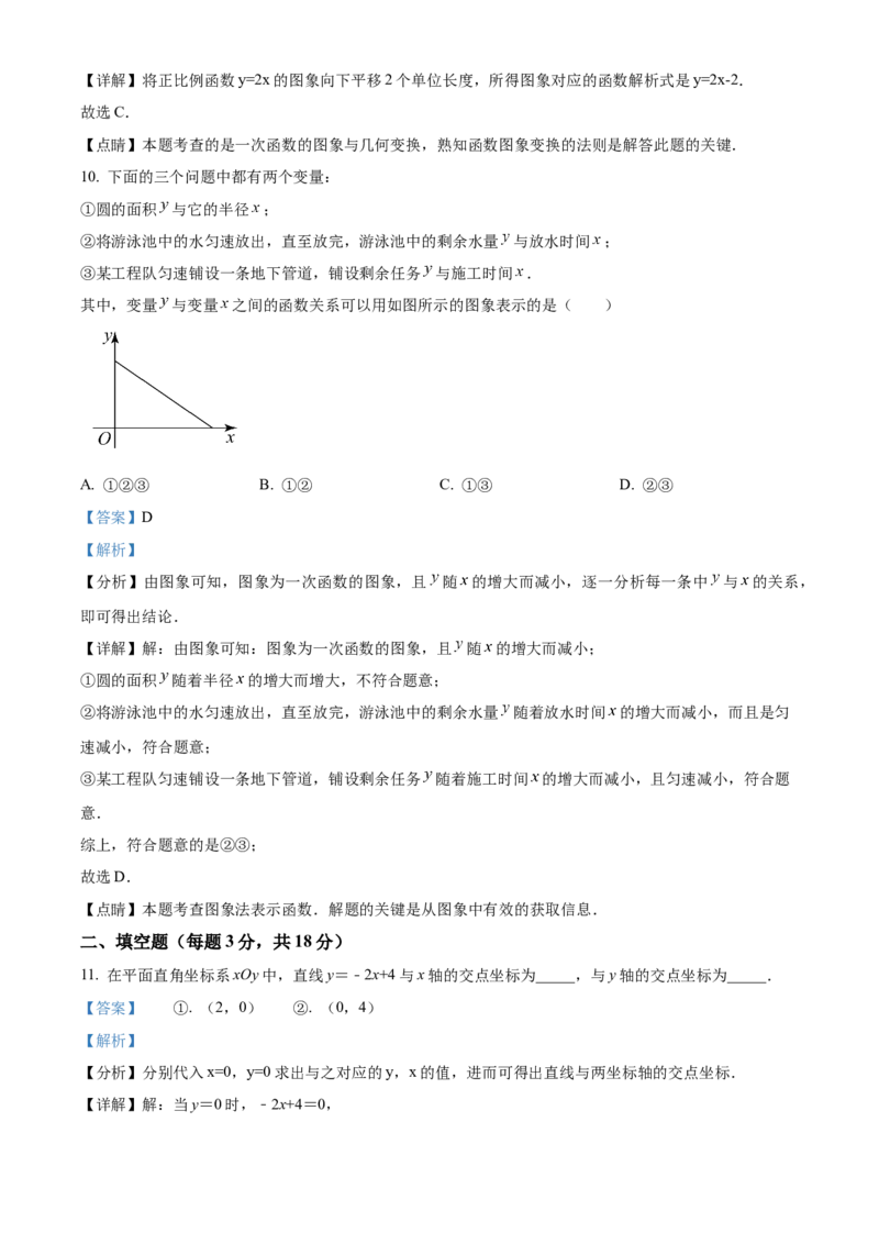 精品解析：北京市海淀外国语实验学校2022-2023学年八年级下学期6月月考数学试题（解析版）(1)_北京初中期末题_C605-京七八九_B京市数学七八九_北京数学八下_2022-2023