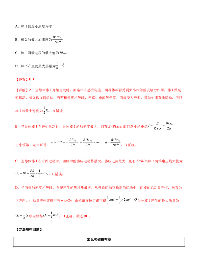 专题06动量定理和动量守恒定律（精讲）_4.2025物理总复习_赠品通用版（老高考）复习资料_二轮复习_2023年高考物理二轮复习讲练测（全国通用）288435117