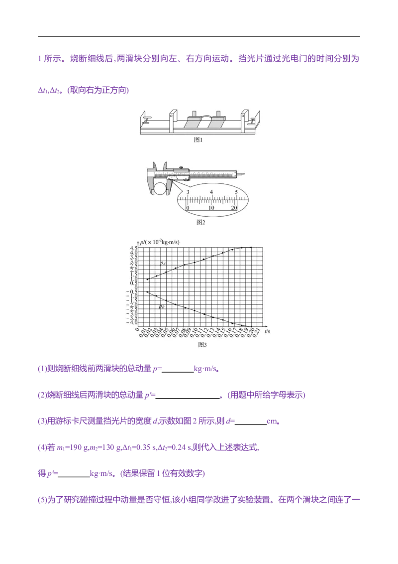 2025年高考物理实验抢分专练八：验证动量守恒定律（含解析）_4.2025物理总复习_2025年新高考资料_专项复习_2025年高考物理实验抢分专练(含解析)（完结）