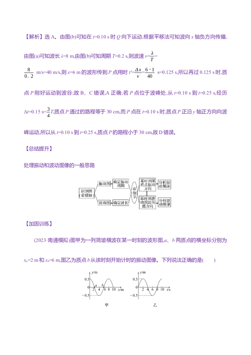 三十八：机械波（含解析）_4.2025物理总复习_2025年新高考资料_专项复习_2025新高考物理核心素养测评（含解析）（完结）