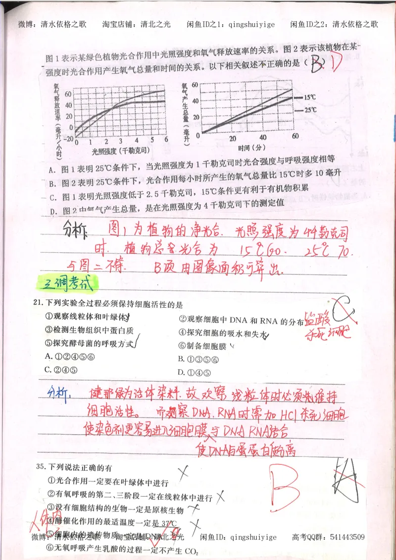 2.衡水中学高考积累与改错_高一生物（第2本）_68页_高中衡水学霸笔记_高中全部赠品_错题集高中九科_生物积累与改错