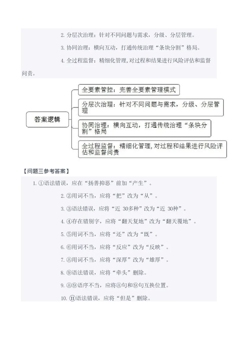 2025年3月29日全国事业单位联考B类《综合应用能力》试题及参考答案_26事业职测+综合_闲鱼2026事业单位职测+综合_职测+综合真题合集ABCDE_B类-社会科学_B类综合应用能力15-25下