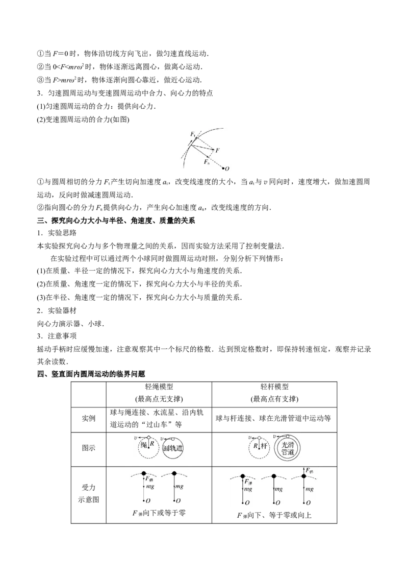 专题07圆周运动-（原卷版）_4.2025物理总复习_2025年新高考资料_专项复习_备战2025年高考物理真题题源解密（新高考通用）（完结）