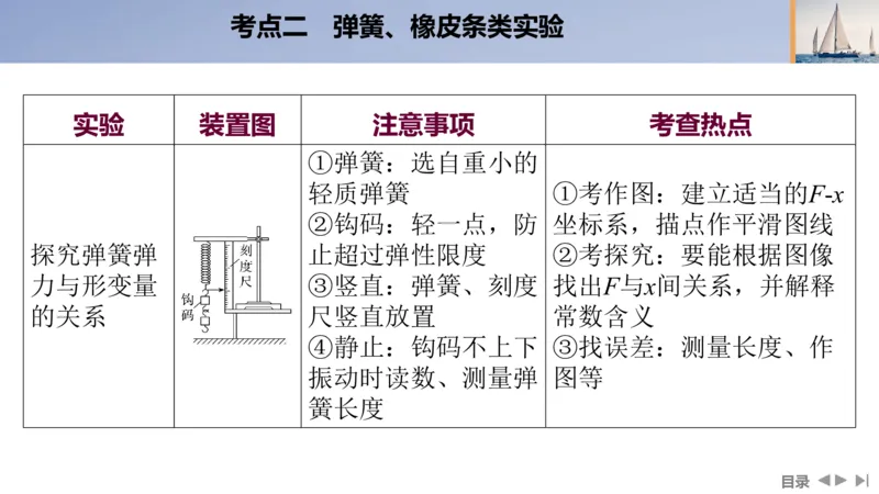 2025版高考物理二轮复习配套课件第一部分专题七物理实验第16讲力学实验_4.2025物理总复习_2025年新高考资料_二轮复习_2025高考物理二轮复习配套课件