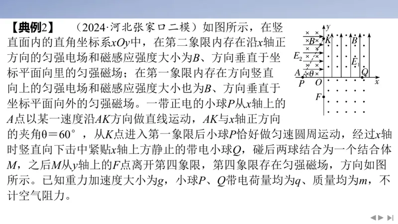 2025版高考物理二轮复习配套课件第一部分专题三电场和磁场素养培优4带电粒子（体）在叠加场、交变场中的运动_4.2025物理总复习_2025年新高考资料_二轮复习