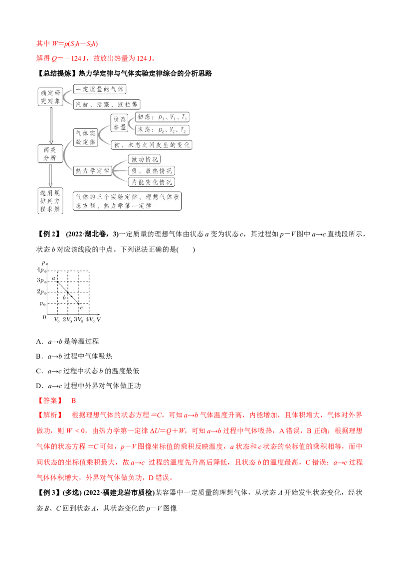 专题1.1热学问题（解析版）_4.2025物理总复习_2023年新高复习资料_二轮复习_2023届高考物理二、三轮复习总攻略290387341_专题1.1热学问题-2023届高考物理二、三轮复习总攻略