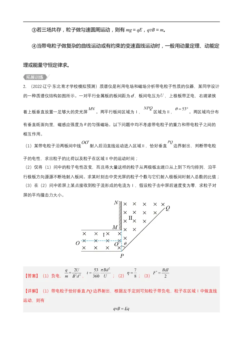 专题07带电粒子在复合场中的运动讲（解析版）_4.2025物理总复习_赠品通用版（老高考）复习资料_二轮复习