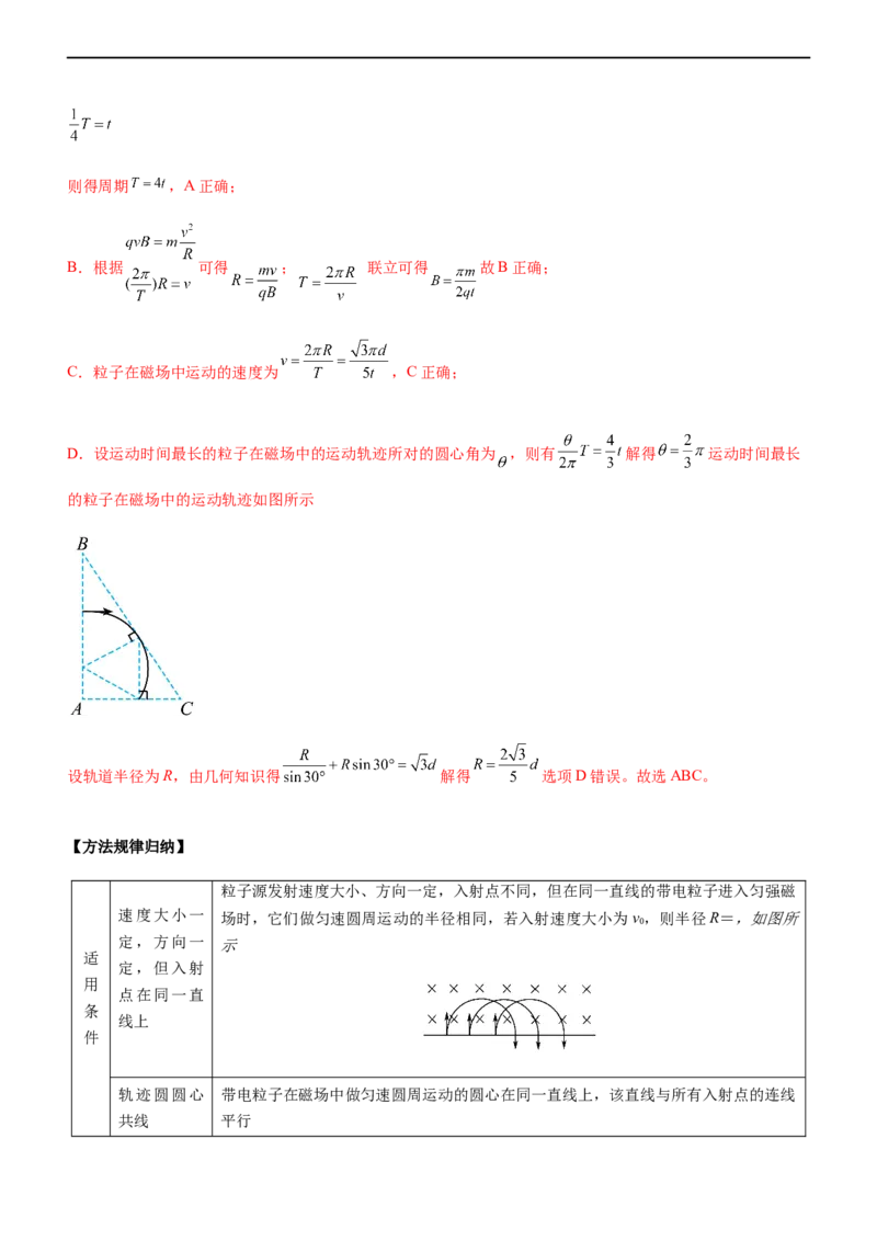 专题08磁场带电粒子在磁场中的运动（精讲）_4.2025物理总复习_赠品通用版（老高考）复习资料_二轮复习_2023年高考物理二轮复习讲练测（全国通用）
