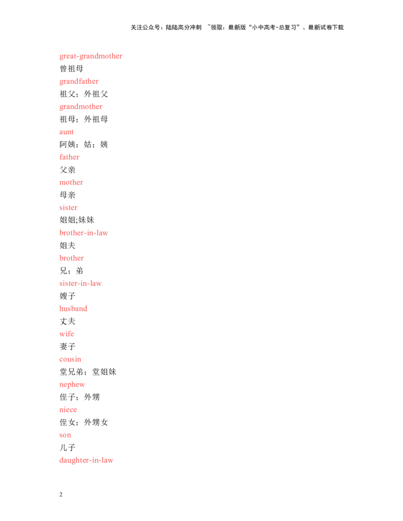 中考必考单词知识点讲解（1431-1470词讲义）_02中考总复习（2026版更新中）_03-英语-中考总复习_2024年中考复习资料_一轮复习