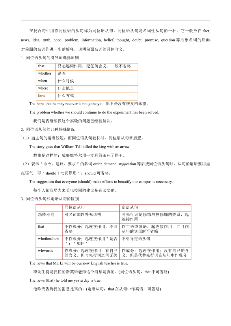 01名词性从句要点精读与精练-2023年高考英语一轮复习基础知识+基本能力双清(通用版)_3.2025英语总复习_赠品通用版（老高考）复习资料_一轮复习