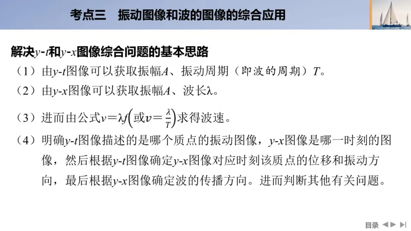 2025版高考物理二轮复习配套课件第一部分专题五振动与波光第12讲振动与波_4.2025物理总复习_2025年新高考资料_二轮复习_2025高考物理二轮复习配套课件