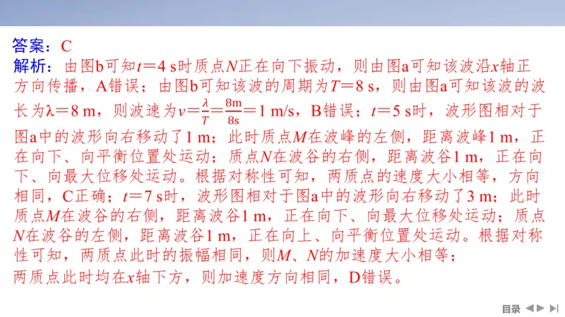 2025版高考物理二轮复习配套课件第一部分专题五振动与波光第12讲振动与波_4.2025物理总复习_2025年新高考资料_二轮复习_2025高考物理二轮复习配套课件