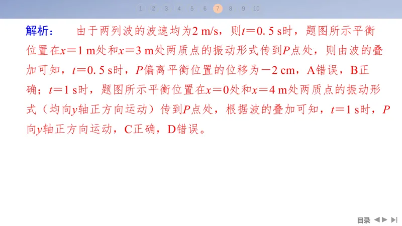 2025版高考物理二轮复习配套课件第一部分专题五振动与波光第12讲振动与波_4.2025物理总复习_2025年新高考资料_二轮复习_2025高考物理二轮复习配套课件