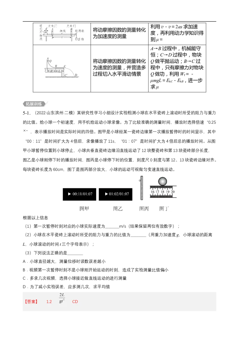 专题11力学实验与电学实验讲（解析版）_4.2025物理总复习_赠品通用版（老高考）复习资料_二轮复习_高频考点解密2023年高考物理二轮复习讲义+分层训练（全国通用）