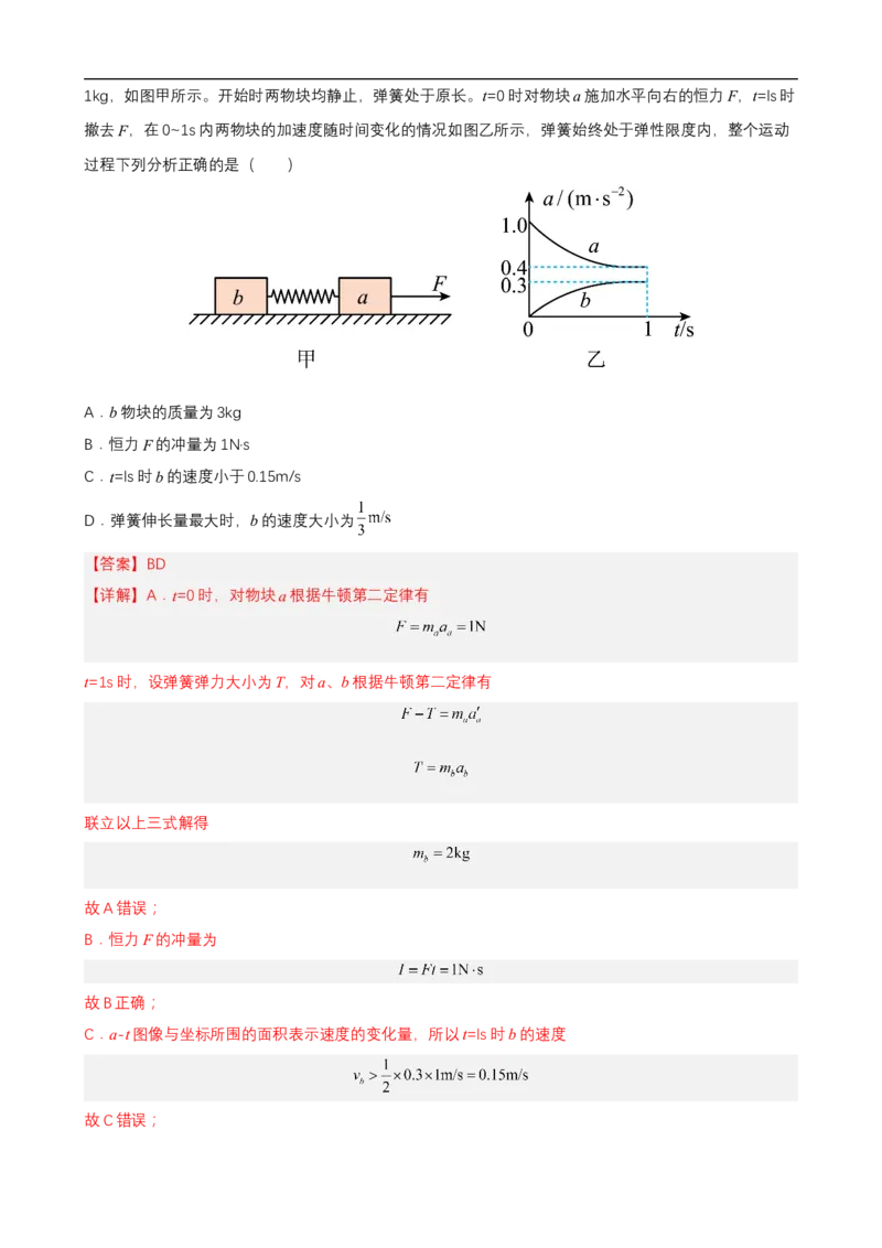 专题10力学与电磁学中的图像问题讲（解析版）_4.2025物理总复习_赠品通用版（老高考）复习资料_二轮复习_高频考点解密2023年高考物理二轮复习讲义+分层训练（全国通用）