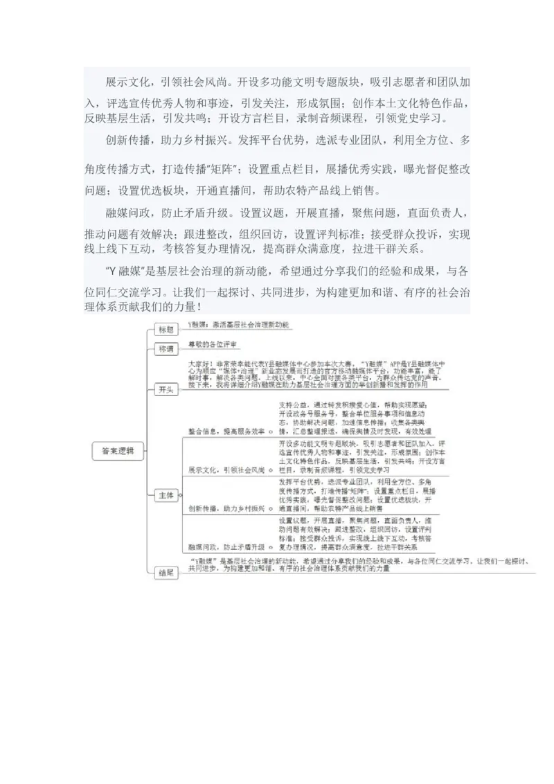 2024年3月全国事业单位联考A类《综合应用能力》参考答案_26事业职测+综合_闲鱼2026事业单位职测+综合_2.综应或写作等_02历年真题合集（15-25年）_A类综合应用能力15-25
