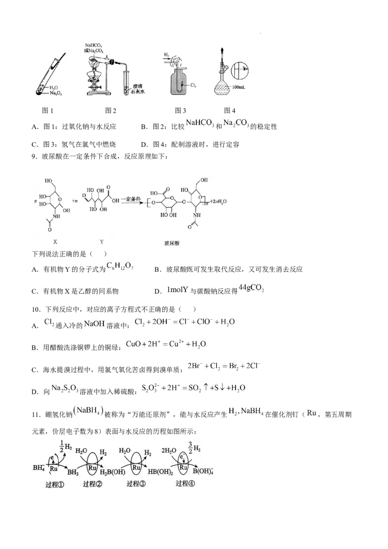 黑龙江省绥化市绥棱县第一中学2024-2025学年高三上学期10月月考化学试题+答案_A1502026各地模拟卷（超值！）_10月_241022黑龙江省绥化市绥棱县第一中学2024-2025学年高三上学期10月月考