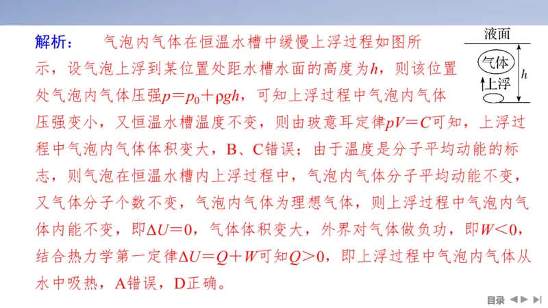 2025版高考物理二轮复习配套课件第一部分专题六热学和近代物理第14讲热学_4.2025物理总复习_2025年新高考资料_二轮复习_2025高考物理二轮复习配套课件