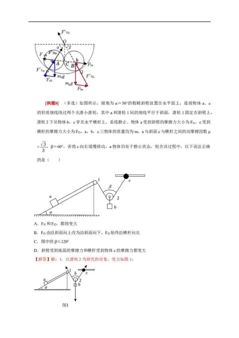 专题03共点力的平衡（解析版）_4.2025物理总复习_赠品通用版（老高考）复习资料_专项复习_2023年高考冲刺物理热点知识讲练与题型归纳（全国通用）