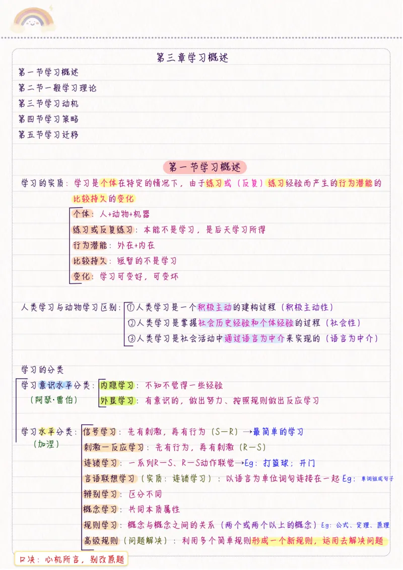 新教育心理学_26事业职测+综合_闲鱼2026事业单位职测+综合_2.综应或写作等_00ABCDE类综应笔记_04综应d类笔记15页+背诵材料_综应背诵材料D类_教基教综_笔记习题资料
