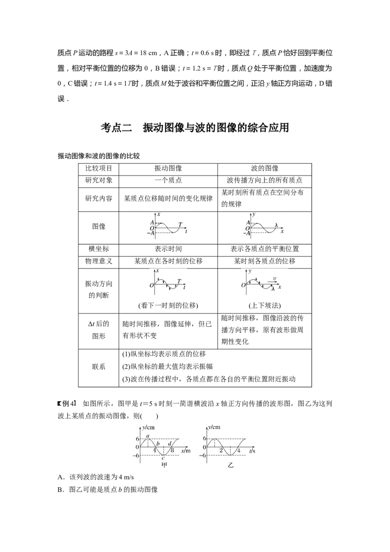 2024年高考物理一轮复习（新人教版）第8章第2讲　机械波_4.2025物理总复习_2024年新高考资料_1.2024一轮复习_2024年高考物理一轮复习讲义（新人教版）
