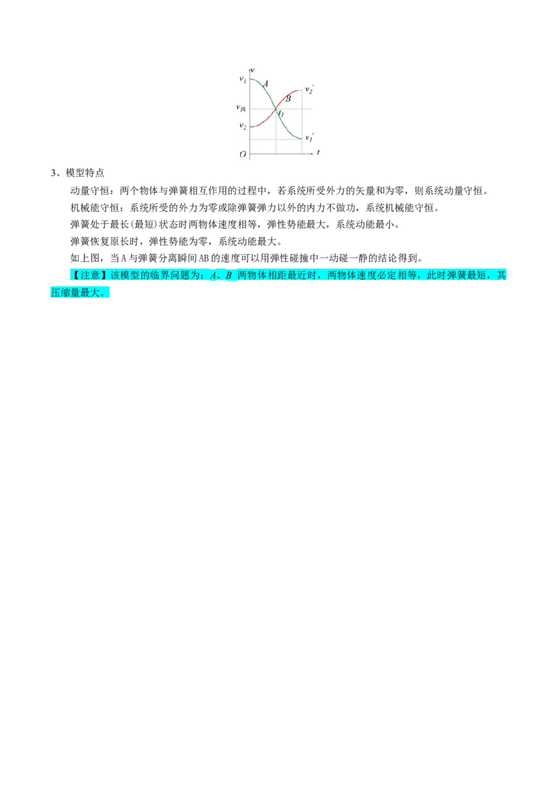 专题08动量（解析版）_4.2025物理总复习_2025年新高考资料_一轮复习_2025年高考物理一轮复习知识清单