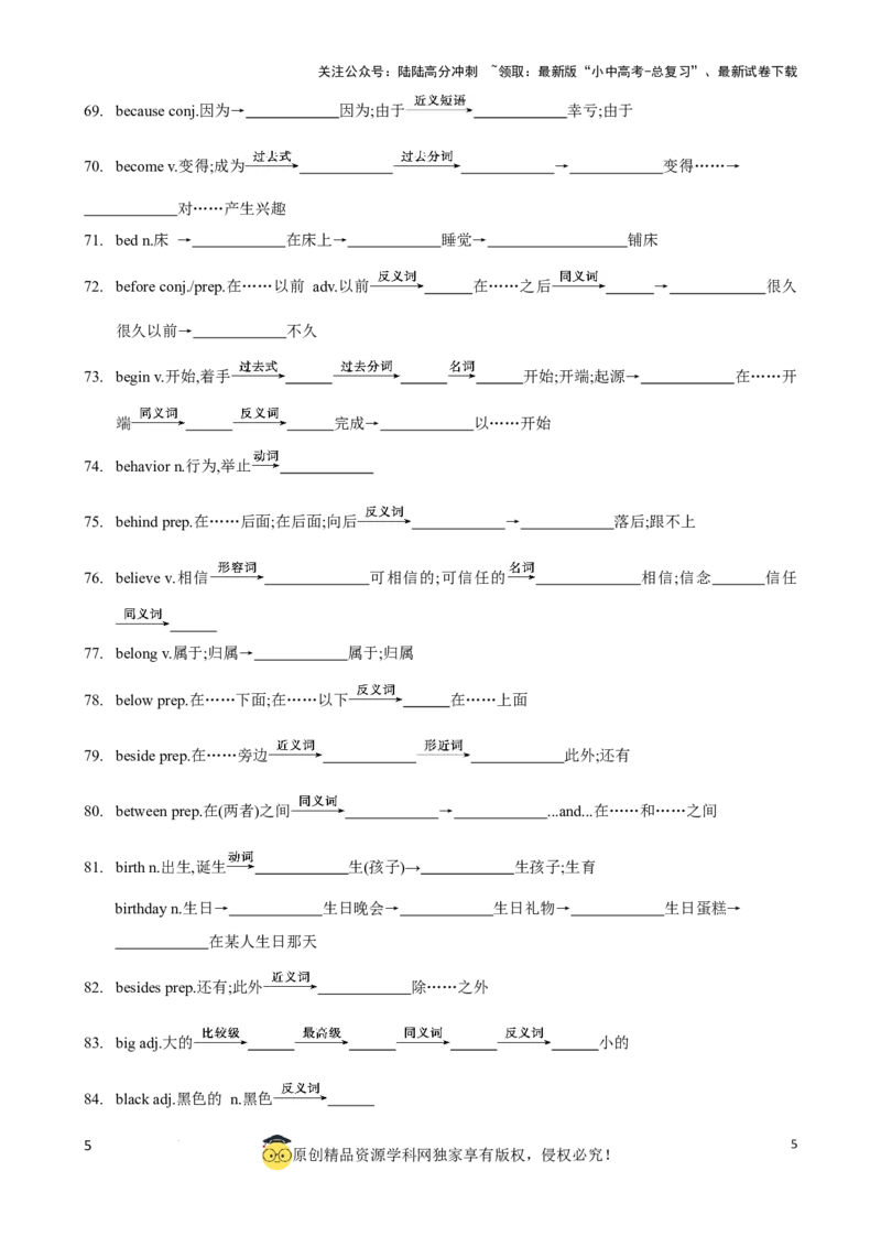 专题6.中考考纲词汇考点突破（800词）（默写版）_02中考总复习（2026版更新中）_03-英语-中考总复习_2024年中考复习资料_一轮复习_备战2024年中考英语一轮复习考点帮（全国通用）_单词表