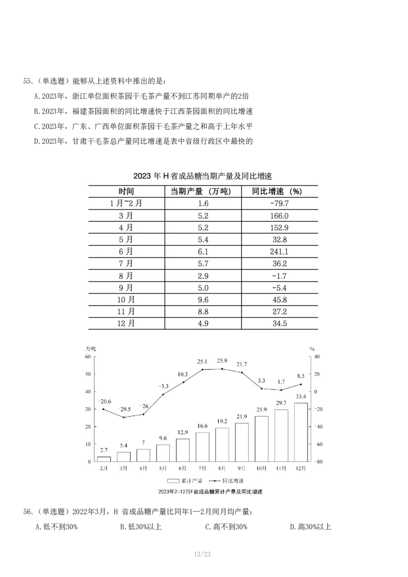 2024年11月2日全国事业单位联考B类《职业能力倾向测验》试题_26事业职测+综合_闲鱼2026事业单位职测+综合_1.职测资料包_03历年真题合集(15-25年)_B类职业能力测验15-25_题目