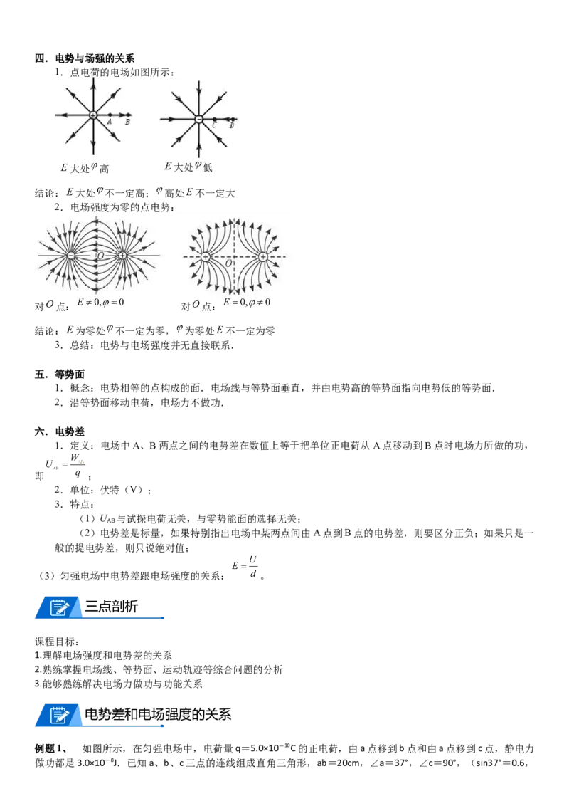 2023届新高考物理重点突破：第20讲静电场_4.2025物理总复习_2023年新高复习资料_一轮复习_2023届高考物理一轮专题特训