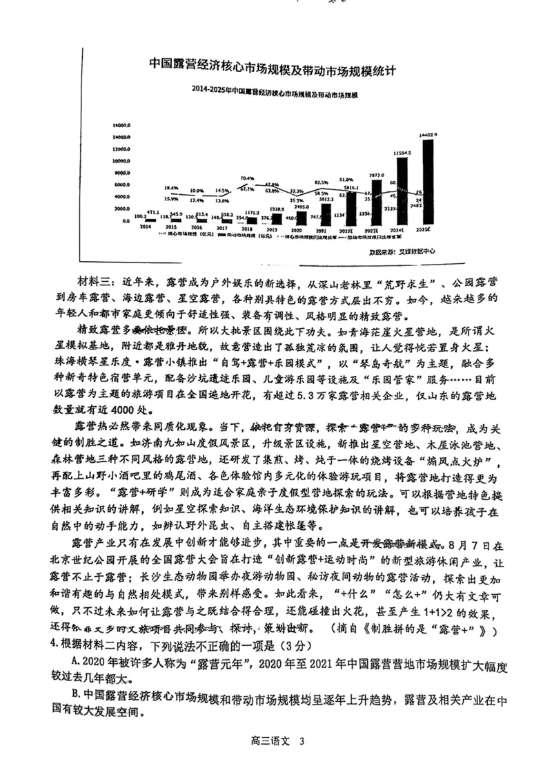 2023届江西省景德镇市高三上学期第二次质量检测语文试题_1.2025语文总复习_2023年新高考资料_模拟题_老高考_老高考1月更新_2023届江西省景德镇市高三上学期第二次质量检测语文