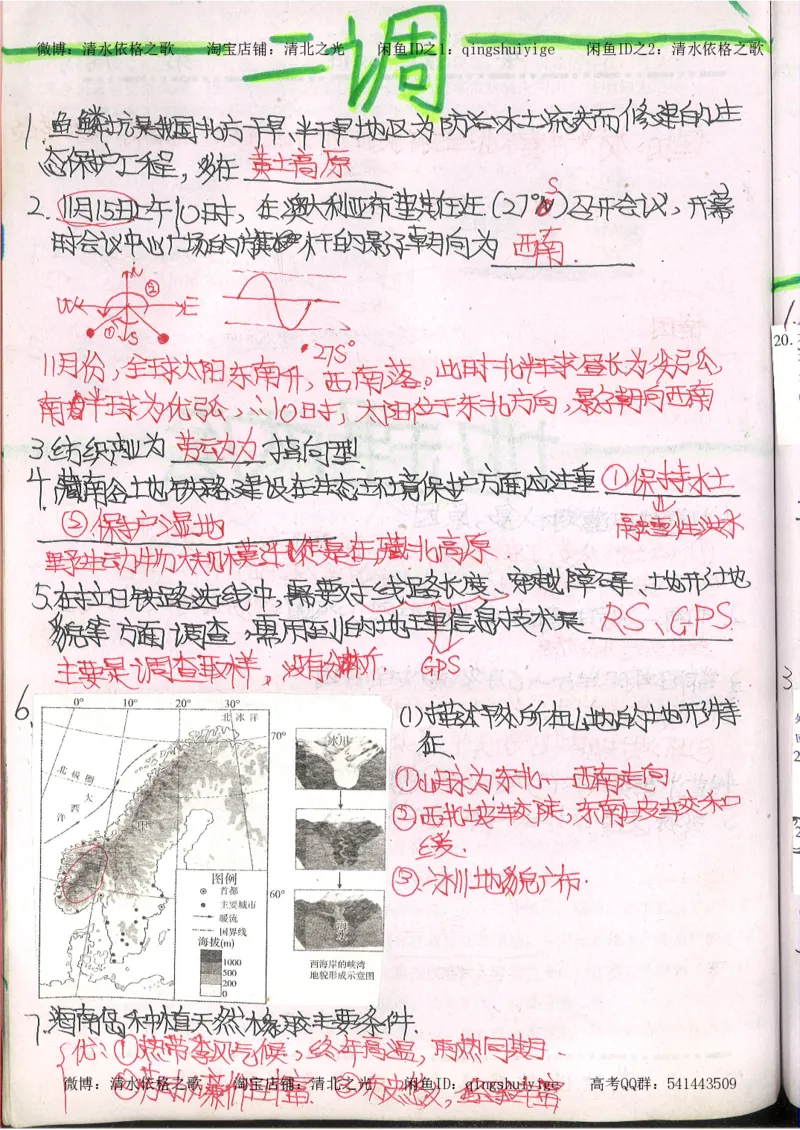 2.衡水中学高考积累与改错_文综（第2本）_208页_高中衡水学霸笔记_高中全部赠品_错题集高中九科_文综积累与改错