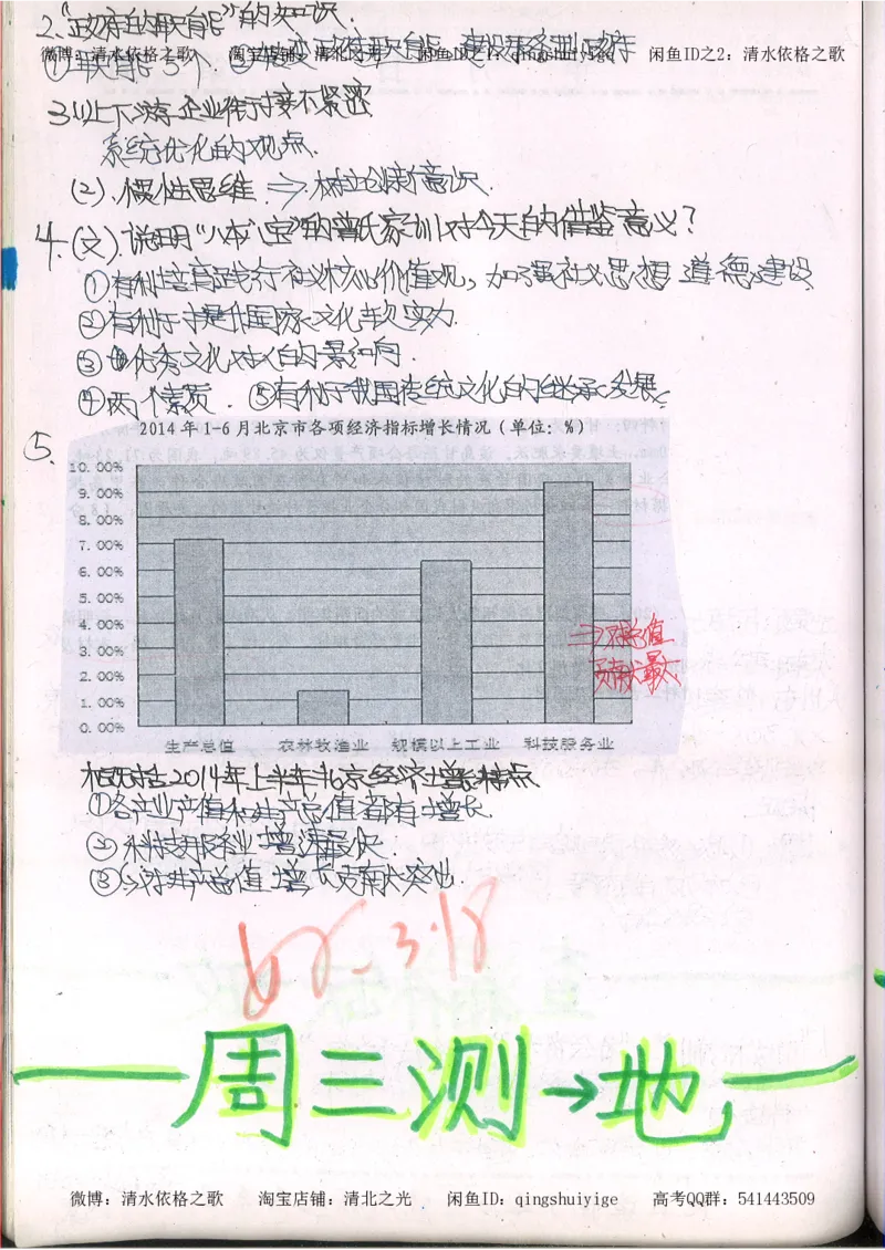 2.衡水中学高考积累与改错_文综（第2本）_208页_高中衡水学霸笔记_高中全部赠品_错题集高中九科_文综积累与改错