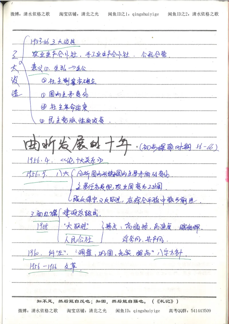 2.衡水中学高考积累与改错_高一历史（第2本）_94页_高中衡水学霸笔记_高中全部赠品_错题集高中九科_历史积累与改错