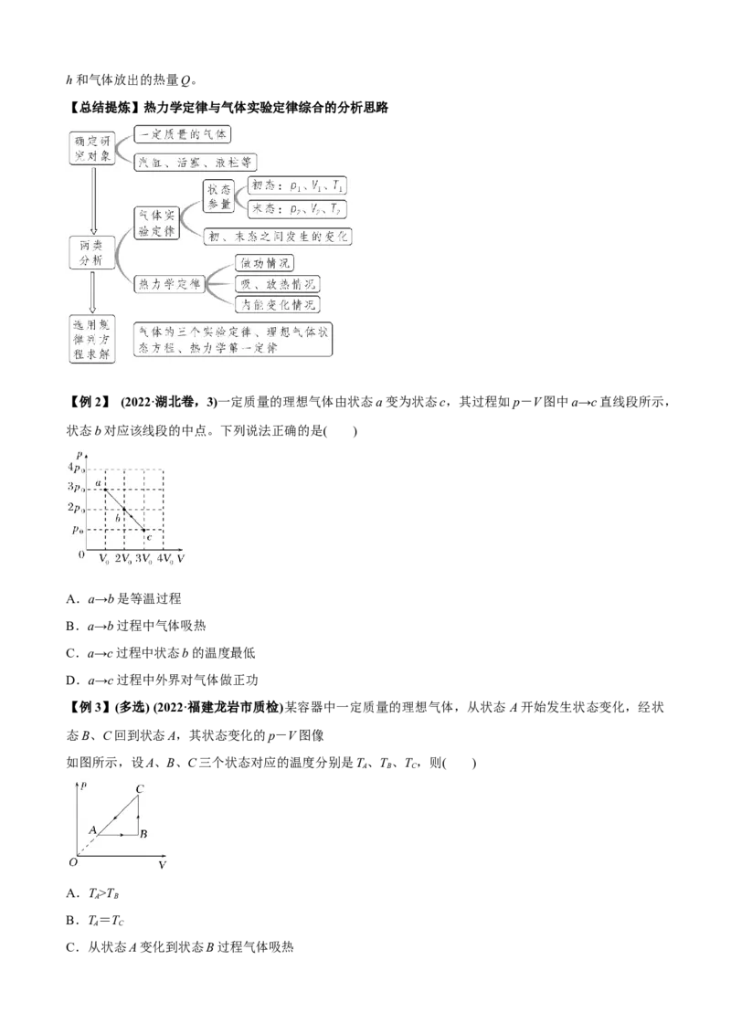 专题1.1+热学问题（原卷版）_4.2025物理总复习_2023年新高复习资料_二轮复习_2023届高考物理二、三轮复习总攻略290387341_专题1.1热学问题-2023届高考物理二、三轮复习总攻略