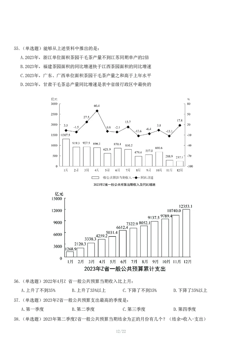 2024年11月2日全国事业单位联考C类《职业能力倾向测验》试题_26事业职测+综合_闲鱼2026事业单位职测+综合_1.职测资料包_03历年真题合集(15-25年)_C类职业能力测验15-25_题目